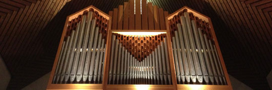 Orgel in der Kirche St. Thomas Morus